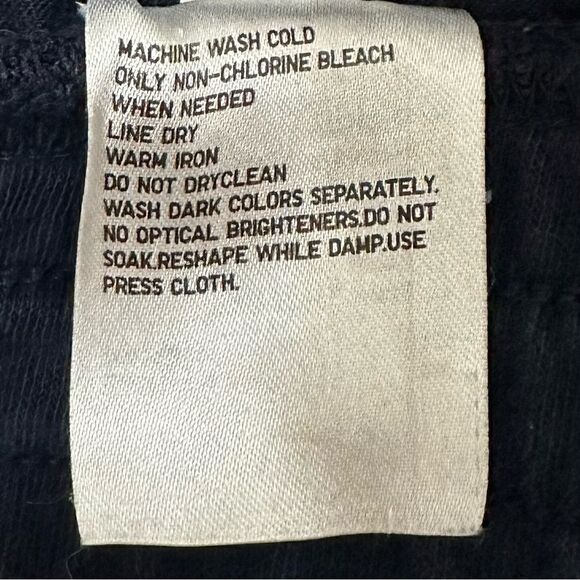 Uniqlo AlRism Navy Blue Cotton Easy Pull On Men’s Shorts - Picture 11 of 12